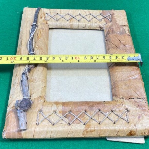 Vintage Handmade Wood Frame - Handmade Wooden Picture Frame - Picture Frames - S - Picture 5 of 7